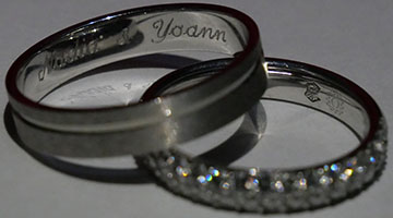 bagues de mariage